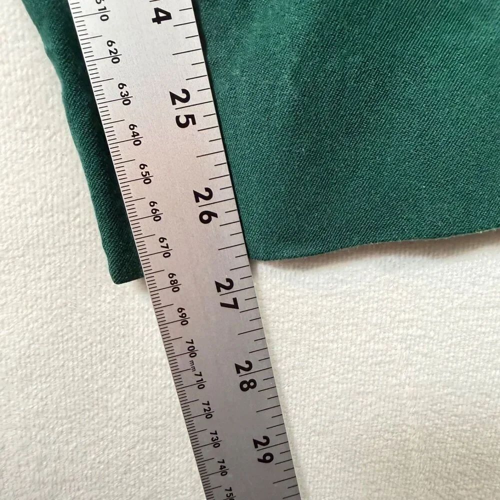 Banana Republic Sloan Pants Womens 6 Green Ankle Stretch Career Slim - Picture 12 of 12